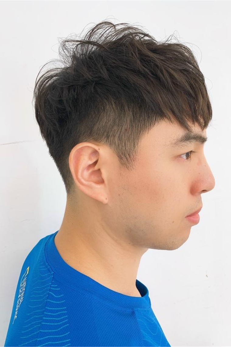 韓系男生捲髮